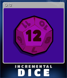 Series 1 - Card 5 of 6 - D12