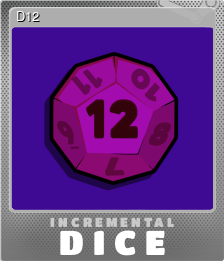Series 1 - Card 5 of 6 - D12