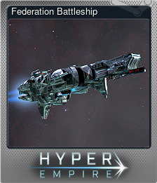 Series 1 - Card 9 of 10 - Federation Battleship