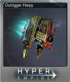 Series 1 - Card 6 of 10 - Outrigger Harpy