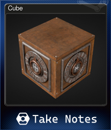 Series 1 - Card 4 of 6 - Cube