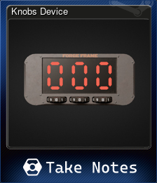 Series 1 - Card 5 of 6 - Knobs Device