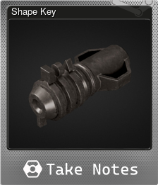 Series 1 - Card 1 of 6 - Shape Key