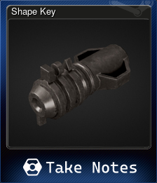 Series 1 - Card 1 of 6 - Shape Key