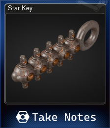 Series 1 - Card 2 of 6 - Star Key