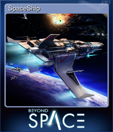 Series 1 - Card 3 of 5 - SpaceShip