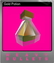 Series 1 - Card 6 of 7 - Gold Potion