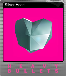 Series 1 - Card 5 of 7 - Silver Heart