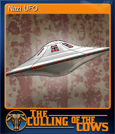 Series 1 - Card 3 of 9 - Nazi UFO