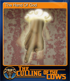 Series 1 - Card 8 of 9 - The Hand Of God