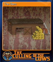 Series 1 - Card 9 of 9 - The Barn