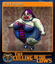 Series 1 - Card 1 of 9 - The Fat Goth