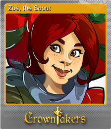Series 1 - Card 10 of 10 - Zoe, the Scout