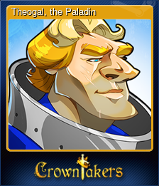Series 1 - Card 8 of 10 - Theogal, the Paladin