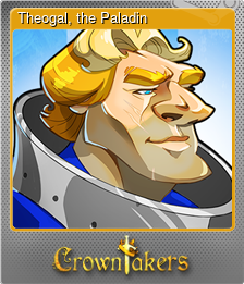 Series 1 - Card 8 of 10 - Theogal, the Paladin