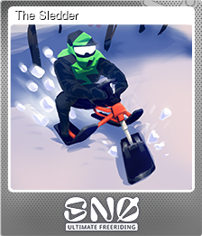 Series 1 - Card 4 of 7 - The Sledder