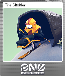 Series 1 - Card 3 of 7 - The Sitskier