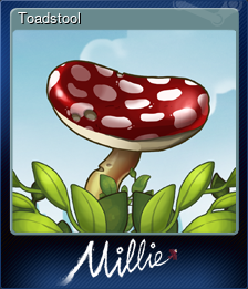 Series 1 - Card 2 of 6 - Toadstool