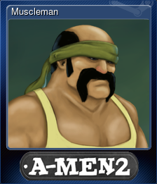 Series 1 - Card 3 of 5 - Muscleman