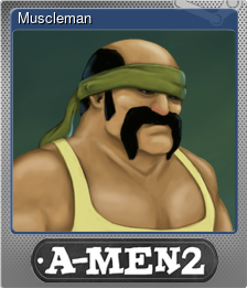 Series 1 - Card 3 of 5 - Muscleman