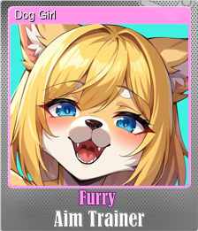 Series 1 - Card 9 of 15 - Dog Girl