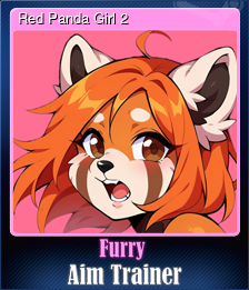 Series 1 - Card 14 of 15 - Red Panda Girl 2