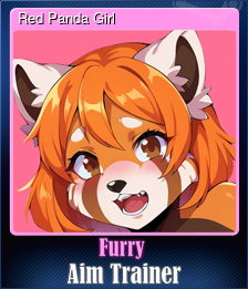 Series 1 - Card 13 of 15 - Red Panda Girl