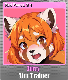 Series 1 - Card 13 of 15 - Red Panda Girl
