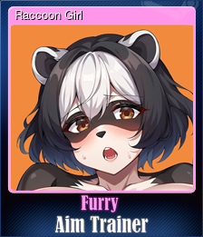 Series 1 - Card 7 of 15 - Raccoon Girl