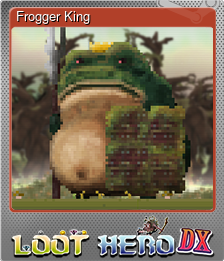 Series 1 - Card 3 of 9 - Frogger King