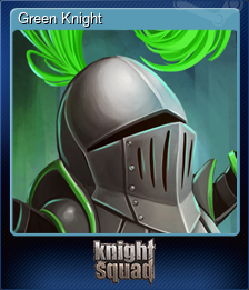 Series 1 - Card 5 of 8 - Green Knight