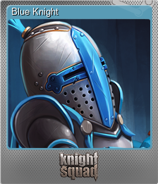 Series 1 - Card 1 of 8 - Blue Knight