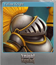 Series 1 - Card 3 of 8 - Yellow Knight