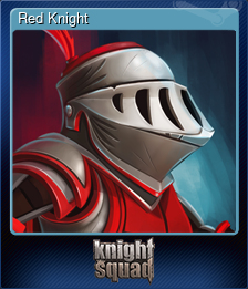 Series 1 - Card 4 of 8 - Red Knight