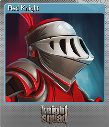 Series 1 - Card 4 of 8 - Red Knight