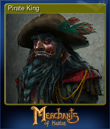Series 1 - Card 5 of 6 - Pirate King