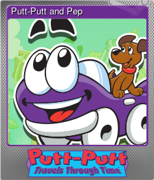Series 1 - Card 1 of 6 - Putt-Putt and Pep
