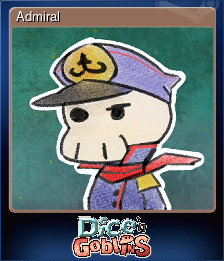 Series 1 - Card 9 of 9 - Admiral