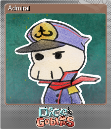 Series 1 - Card 9 of 9 - Admiral