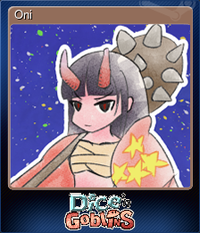 Series 1 - Card 6 of 9 - Oni