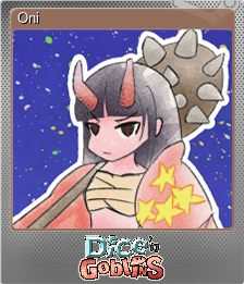 Series 1 - Card 6 of 9 - Oni