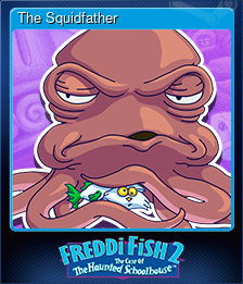 Series 1 - Card 2 of 6 - The Squidfather