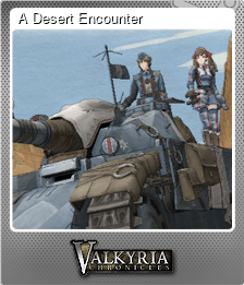 Series 1 - Card 1 of 7 - A Desert Encounter