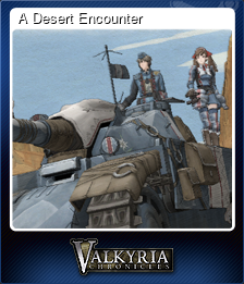 Series 1 - Card 1 of 7 - A Desert Encounter