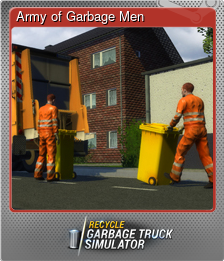 Series 1 - Card 2 of 6 - Army of Garbage Men