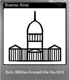 Series 1 - Card 3 of 5 - Buenos Aires