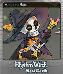 Series 1 - Card 4 of 6 - Macabre Bard