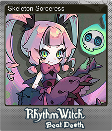 Series 1 - Card 1 of 6 - Skeleton Sorceress