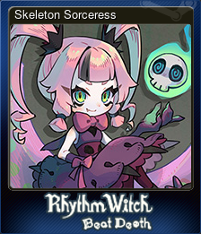 Series 1 - Card 1 of 6 - Skeleton Sorceress