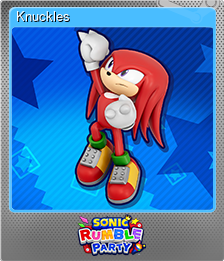 Series 1 - Card 5 of 5 - Knuckles